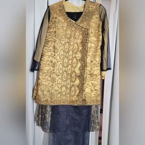 Indian/ Pakistani 3pcs party dress, Garara